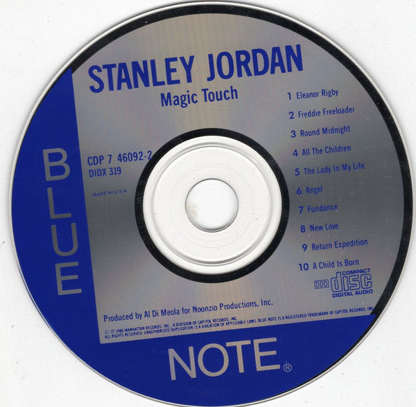 Stanley Jordan : Magic Touch (Album,Reissue)