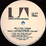 Ike & Tina Turner : What You Hear Is What You Get (Live At Carnegie Hall) (LP,Album,Stereo)