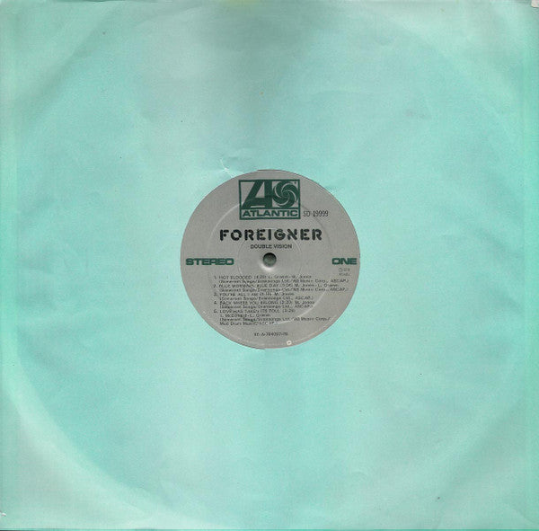 Foreigner : Double Vision (LP,Album,Stereo)