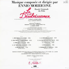 Ennio Morricone : La Désobeissance (Bande Originale Du Film) (LP,Album)
