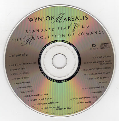 Wynton Marsalis : Standard Time Vol. 3 (The Resolution Of Romance) (Album)