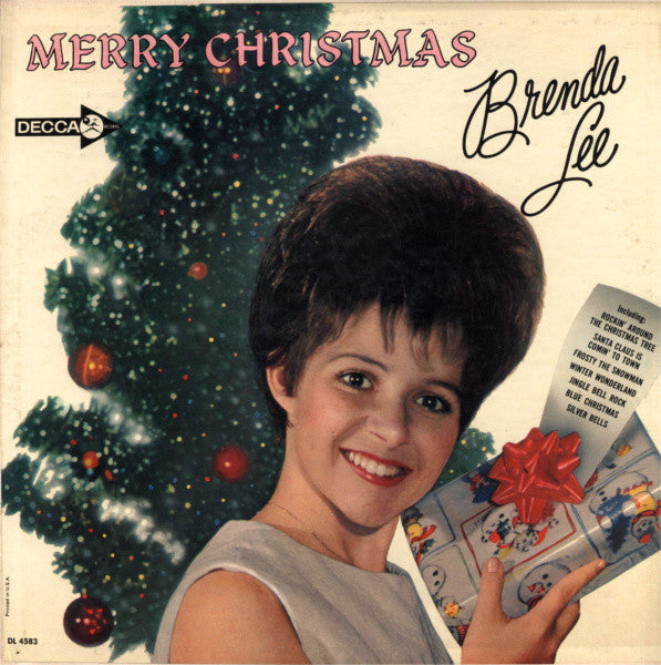 Brenda Lee : Merry Christmas From Brenda Lee (LP,Album,Mono)