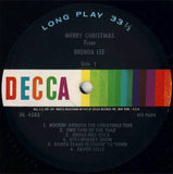 Brenda Lee : Merry Christmas From Brenda Lee (LP,Album,Mono)