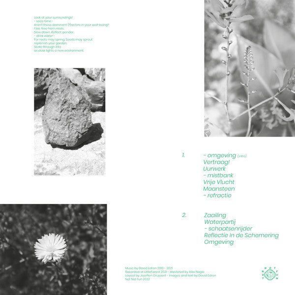 David Edren : Relativiteit Van De Omgeving (LP,Album)