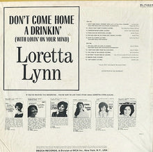 Loretta Lynn : Don't Come Home A Drinkin' (With Lovin' On Your Mind) (LP,Album,Repress,Stereo)