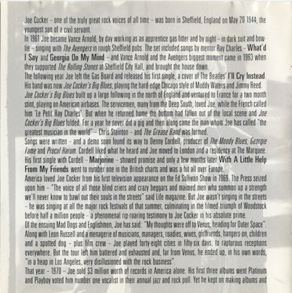 Joe Cocker : The Best Of Joe Cocker (Compilation)