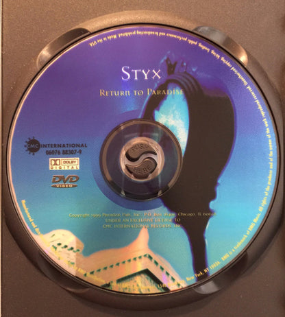 Styx : Return To Paradise (DVD-Video,Remastered)