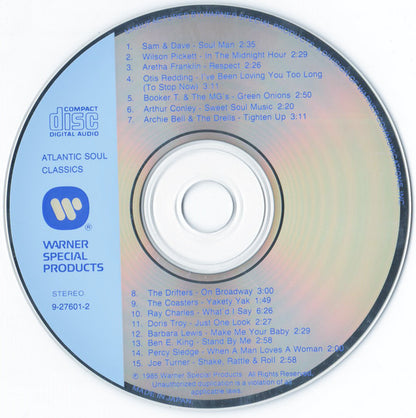 Various : Atlantic Soul Classics (Compilation,Stereo)