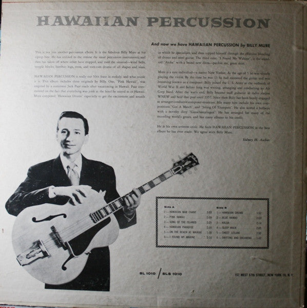 Billy Mure : Hawaiian Percussion (LP,Album)
