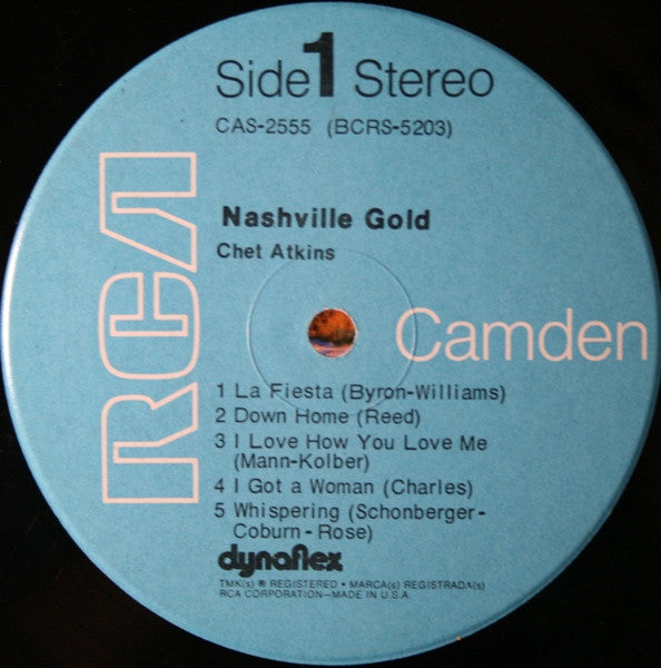 Chet Atkins : Nashville Gold (LP,Album)