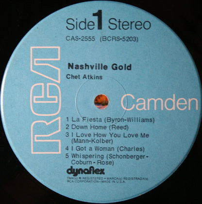 Chet Atkins : Nashville Gold (LP,Album)
