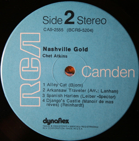 Chet Atkins : Nashville Gold (LP,Album)