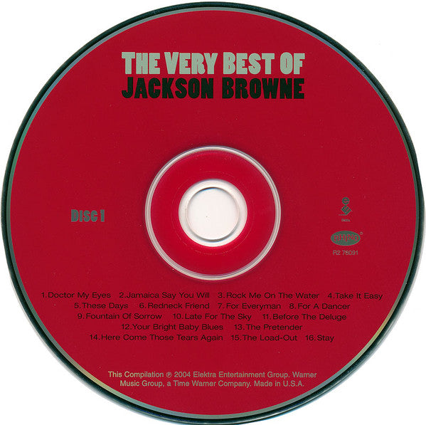 Jackson Browne : The Very Best Of Jackson Browne (Compilation,Remastered)