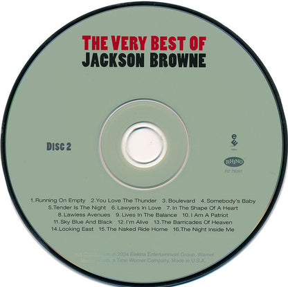 Jackson Browne : The Very Best Of Jackson Browne (Compilation,Remastered)