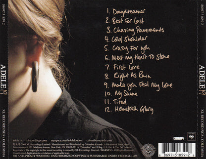 Adele (3) : 19 (Album,Stereo)