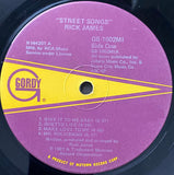 Rick James : Street Songs (LP,Album,Club Edition)