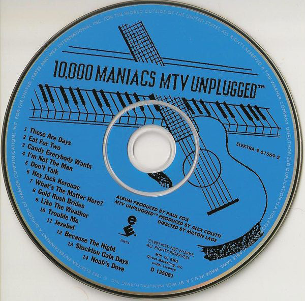 10,000 Maniacs : MTV Unplugged (Album,Club Edition)