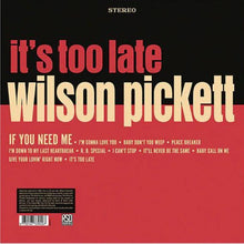 Wilson Pickett : It's Too Late (LP,Album,Repress,Stereo)