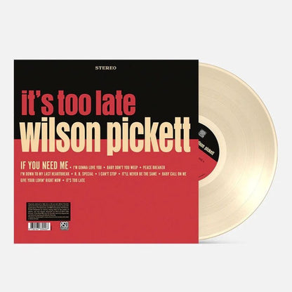 Wilson Pickett : It's Too Late (LP,Album,Repress,Stereo)
