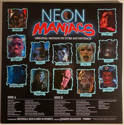 Kendall Roclord Schmidt : Neon Maniacs (Original Motion Picture Soundtrack) (LP,Album)