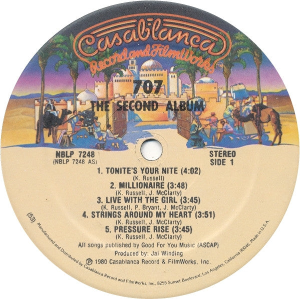 707 : The Second Album (LP,Album)