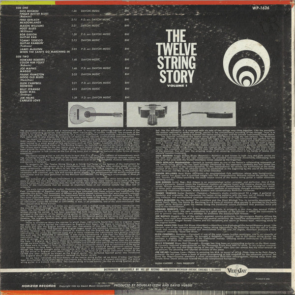 Various : The Twelve String Story, Volume 1 (LP,Compilation)