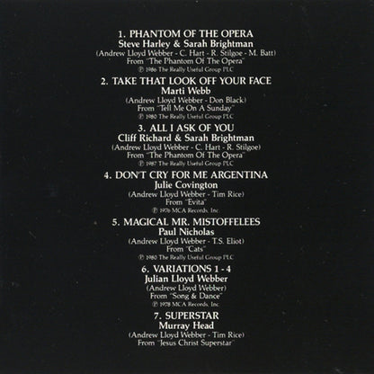 Various, Andrew Lloyd Webber : The Premiere Collection - The Best Of Andrew Lloyd Webber (Compilation)