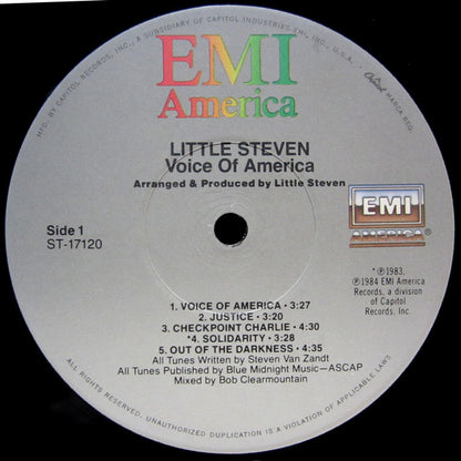 Little Steven : Voice Of America (LP,Album)