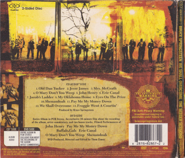 Bruce Springsteen : We Shall Overcome - The Seeger Sessions (DualDisc,NTSC,Album)