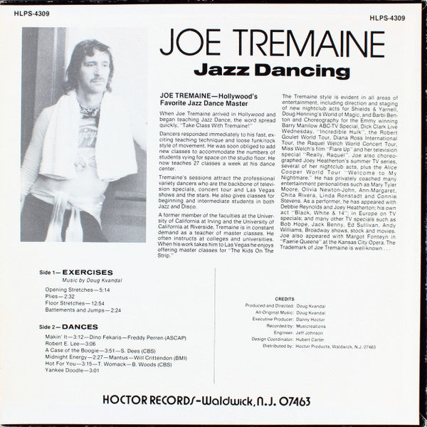 Joe Tremaine : Jazz Dancing (LP)