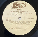 Mary Jackson And The Nashville Heir : Live At The Tabor Opera House (LP,Album)