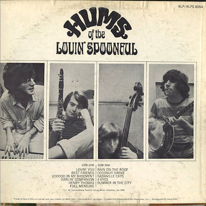 Lovin' Spoonful, The : Hums Of The Lovin' Spoonful (LP,Album,Mono)