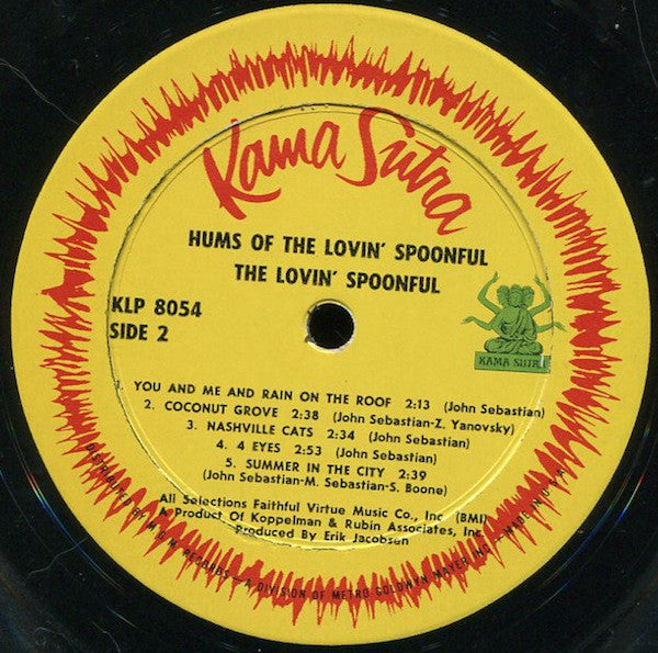 Lovin' Spoonful, The : Hums Of The Lovin' Spoonful (LP,Album,Mono)