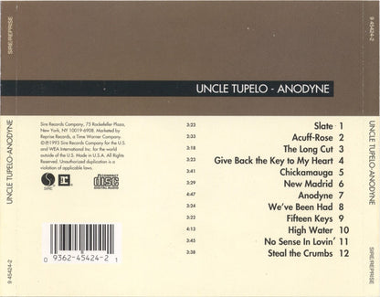 Uncle Tupelo : Anodyne (Album)