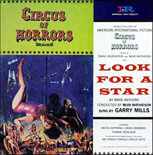 Franz Reizenstein & Muir Mathieson : Circus Of Horrors (LP,Reissue)