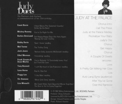 Judy Garland : Judy Duets / Judy At The Palace (Compilation,Limited Edition)
