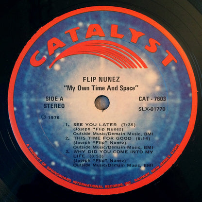 Flip Nunez : My Own Time And Space (LP,Album)