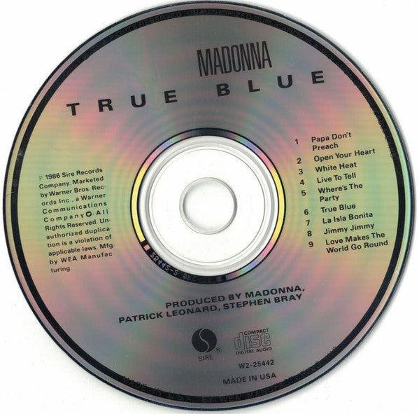 Madonna : True Blue (Album,Club Edition)