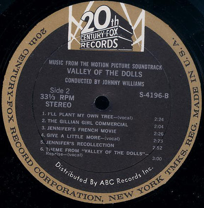 Dory Previn And André Previn Conducted By John Williams (4) : Valley Of The Dolls (Music From The Motion Picture Soundtrack) (LP,Album,Stereo)