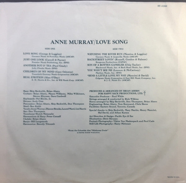 Anne Murray : Love Song (LP,Album)