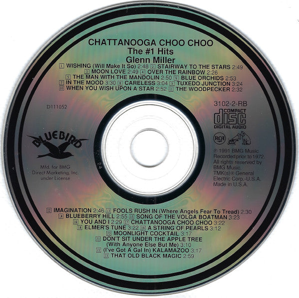 Glenn Miller : Chattanooga Choo Choo - The #1 Hits (Compilation,Club Edition,Remastered)