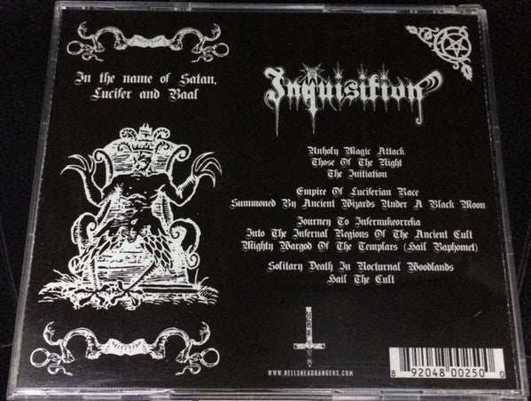 Inquisition : Into The Infernal Regions Of The Ancient Cult (Album,Reissue,Remastered)