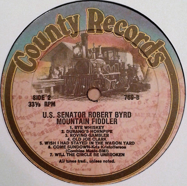 Robert Byrd (2) : Mountain Fiddler (LP,Album)