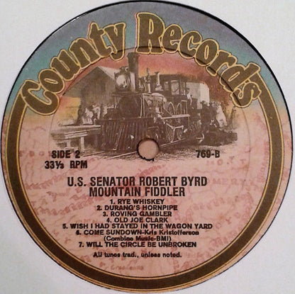 Robert Byrd (2) : Mountain Fiddler (LP,Album)