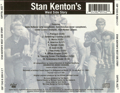 Stan Kenton : Kenton's West Side Story (Album,Reissue)