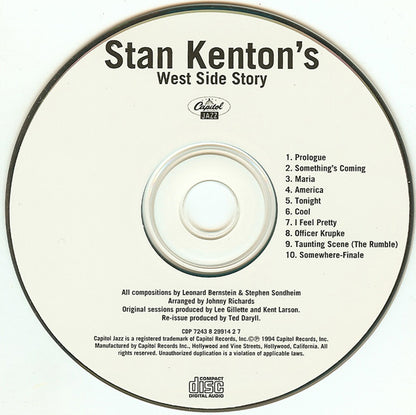Stan Kenton : Kenton's West Side Story (Album,Reissue)