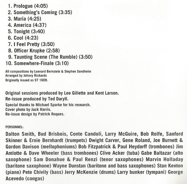 Stan Kenton : Kenton's West Side Story (Album,Reissue)