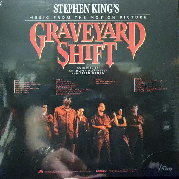 Anthony Marinelli And Brian Banks : Graveyard Shift (Music From The Motion Picture) (LP,Club Edition,Limited Edition,Numbered,Reissue)