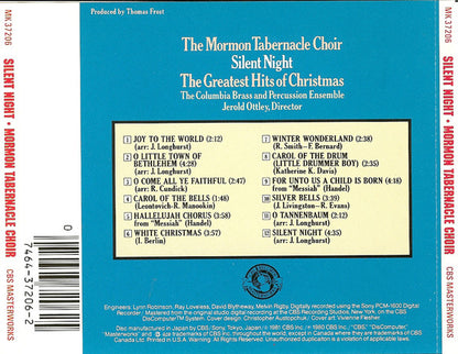Mormon Tabernacle Choir / Columbia Brass And Percussion Ensemble, The : Silent Night: The Greatest Hits Of Christmas (Reissue)