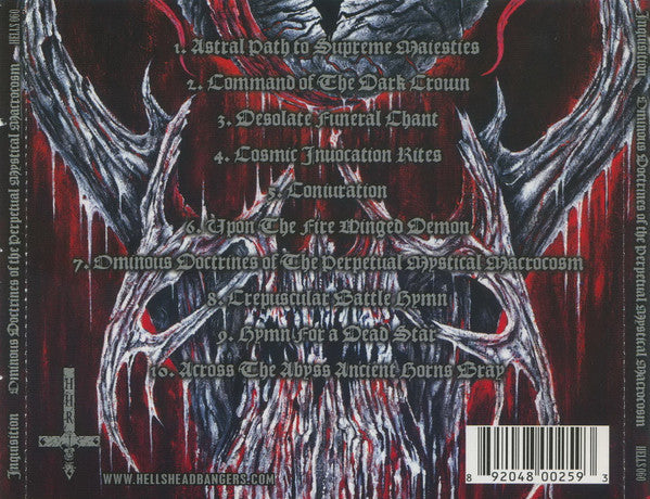Inquisition : Ominous Doctrines Of The Perpetual Mystical Macrocosm (Album)